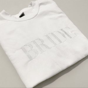 BRIDE statement pullover